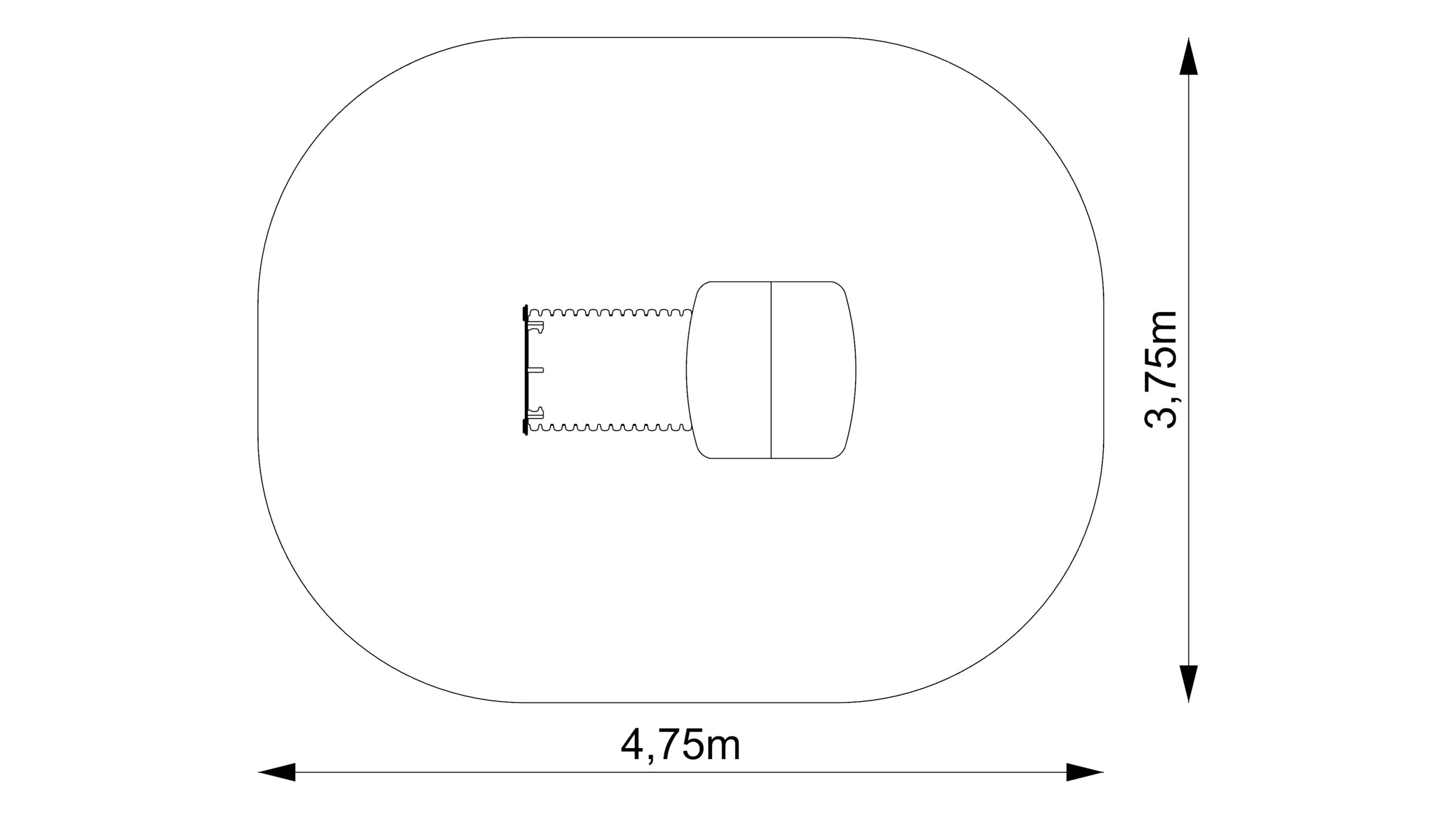 rzut techniczny, górny Lokomotywa
