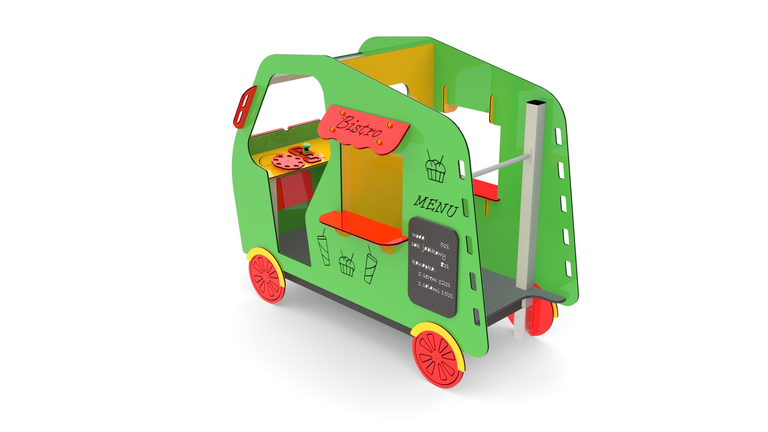 Bistro Truck z tyłu