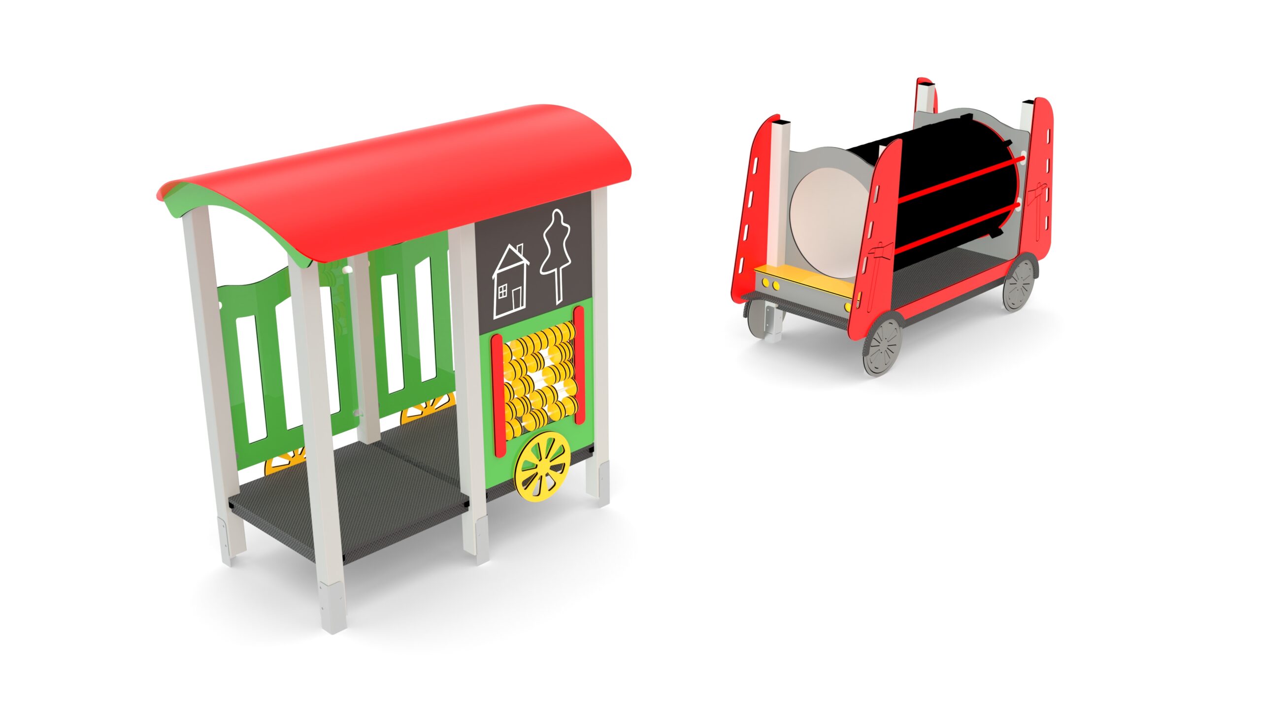 Wagonik z cysterną